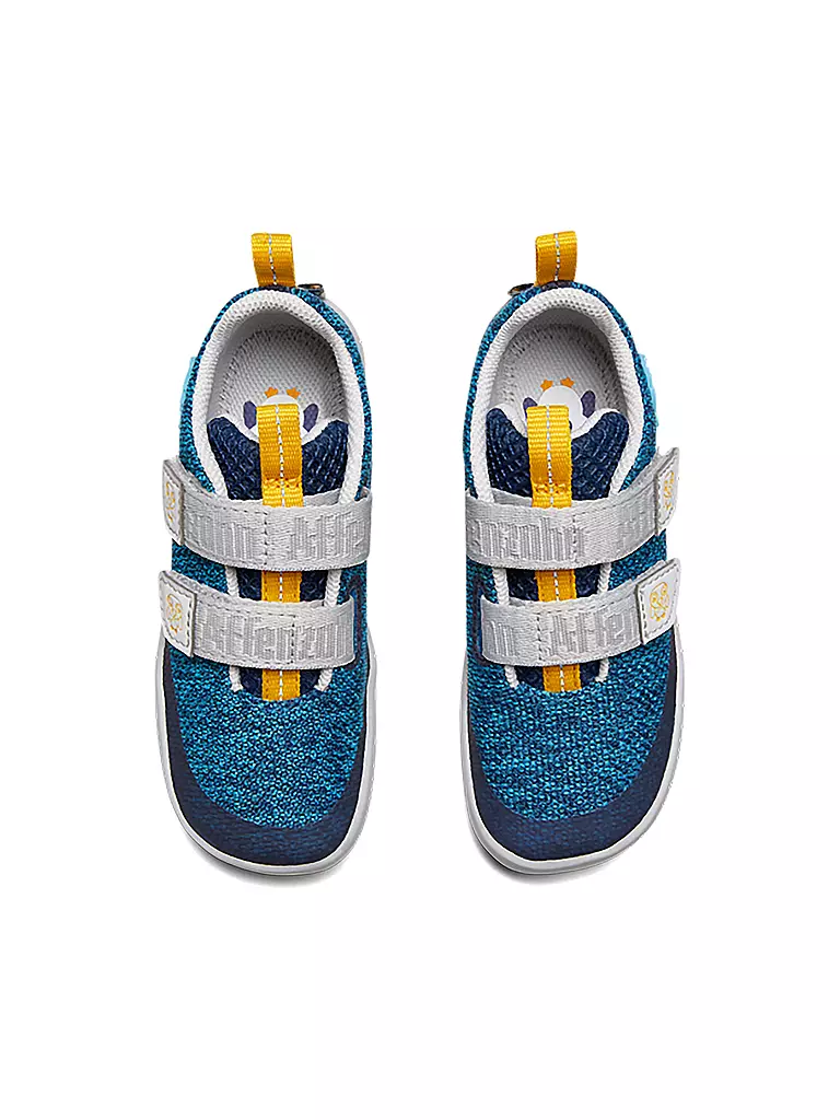 AFFENZAHN | Kinder Barfußschuhe KNIT HAPPY Pinguin | türkis
