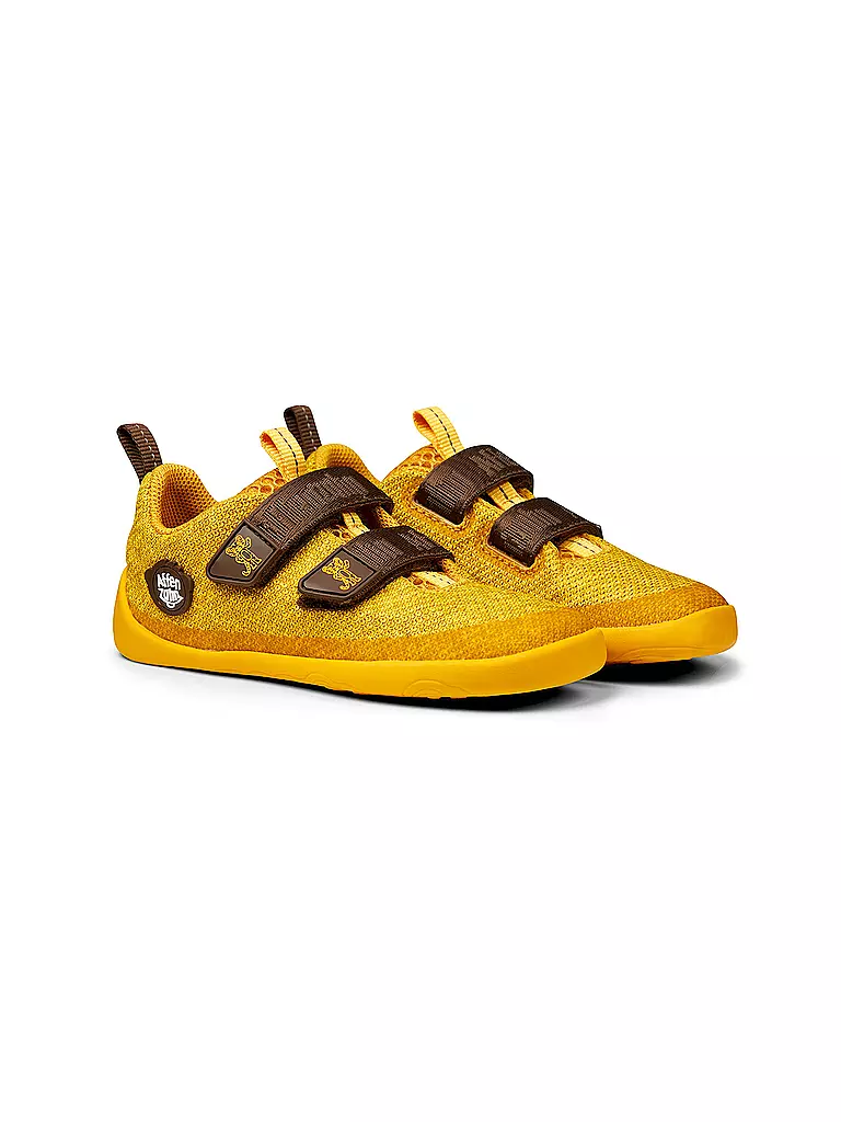 AFFENZAHN | Kinder Barfußschuhe KNIT HAPPY Tiger | grün