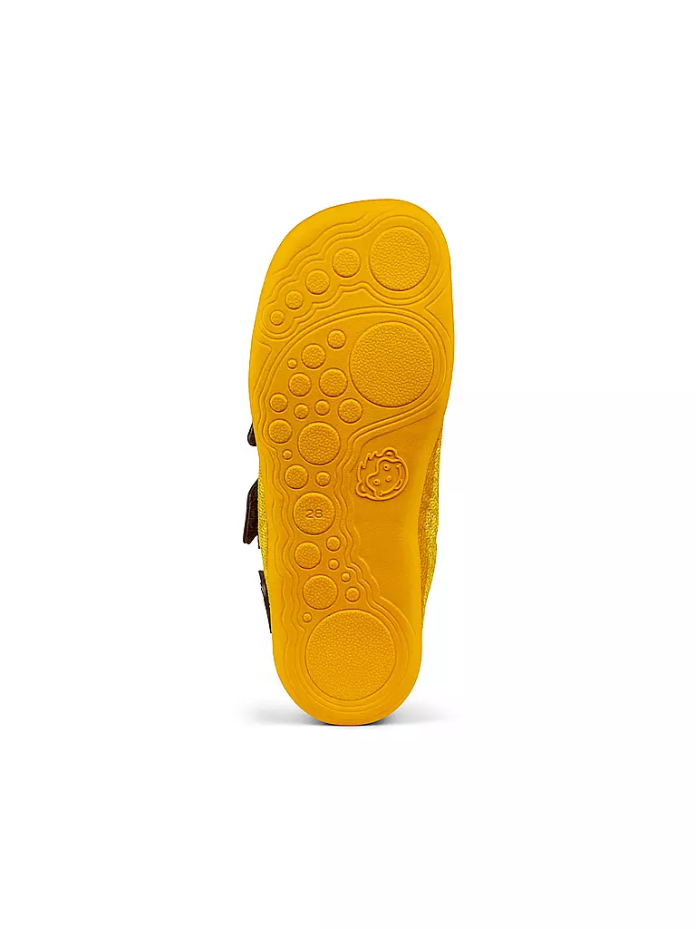 AFFENZAHN | Kinder Barfußschuhe KNIT HAPPY Tiger | grün