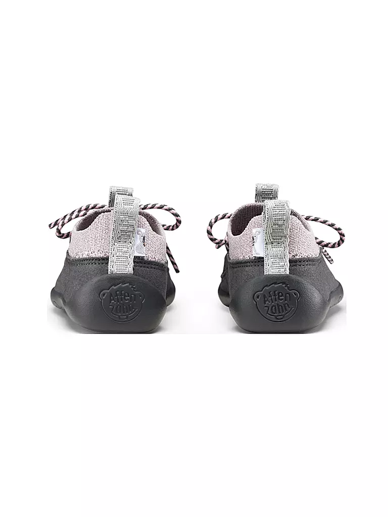 AFFENZAHN | Kinder Barfußschuhe PREWALKER KNIT Koala | grau