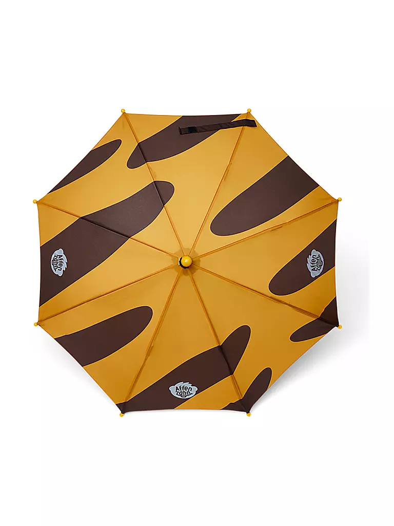 AFFENZAHN | Kinder Regenschirm Tiger | gelb