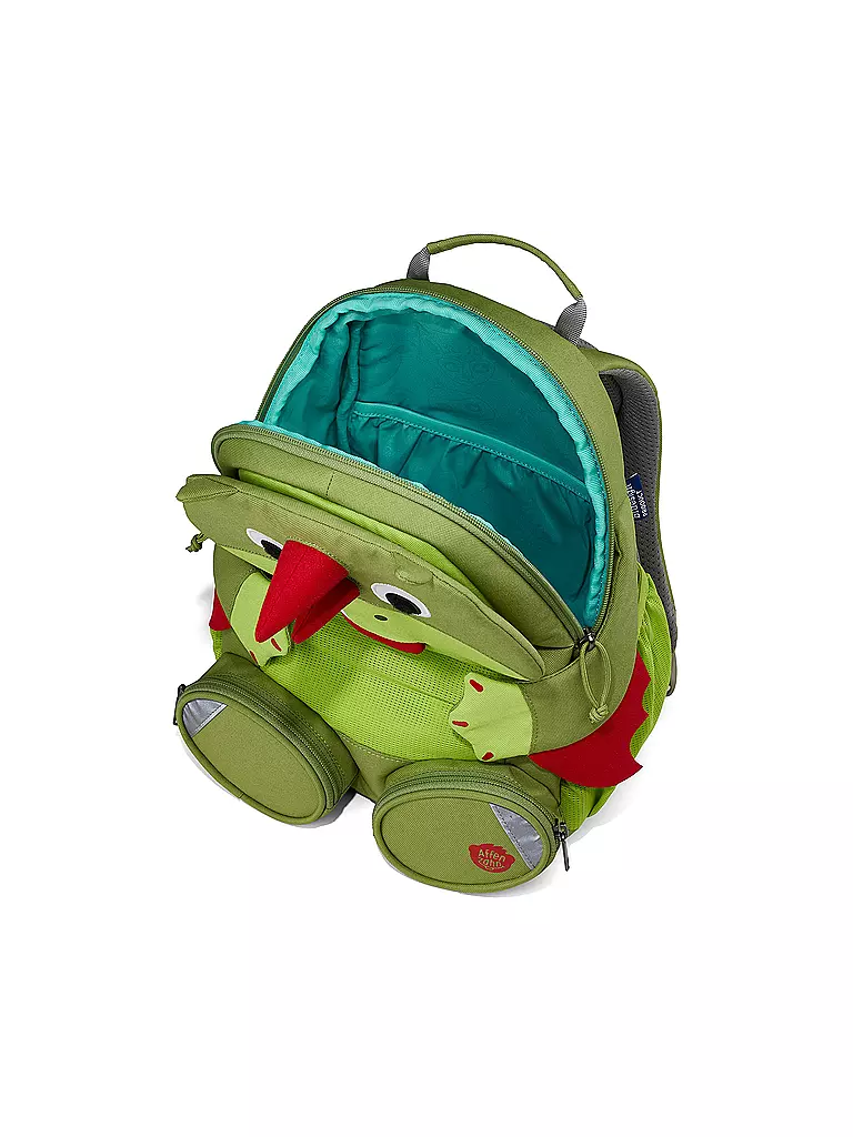 AFFENZAHN | Kinder Rucksack Große Freunde - Drache | dunkelblau