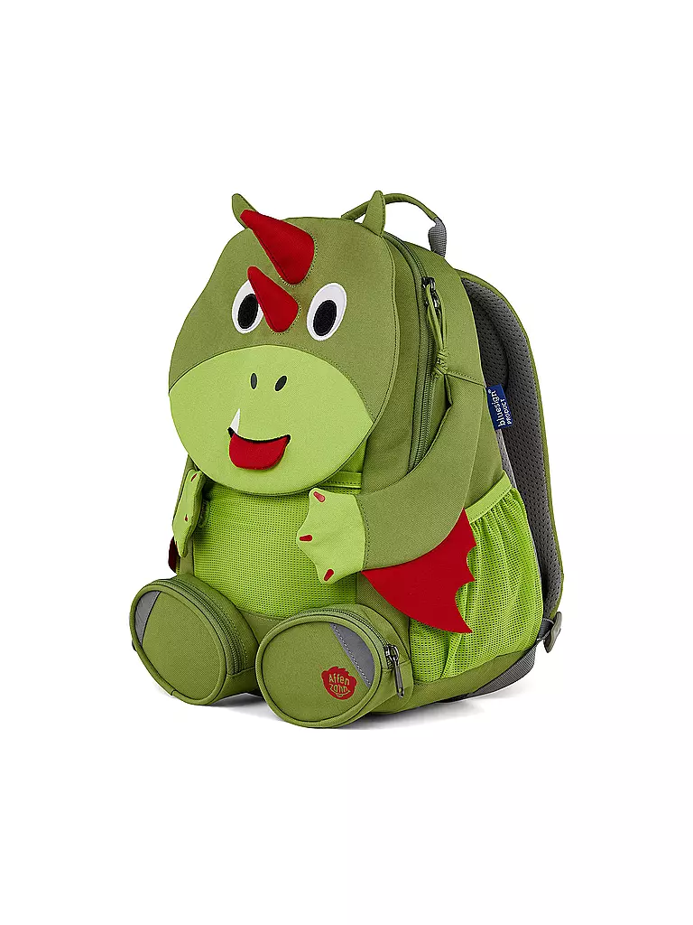 AFFENZAHN | Kinder Rucksack Große Freunde - Drache | dunkelblau