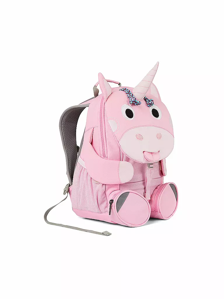 AFFENZAHN | Kinder Rucksack Große Freunde - Einhorn | rosa