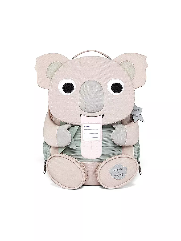 AFFENZAHN | Kinder Rucksack Große Freunde - Koala | grau