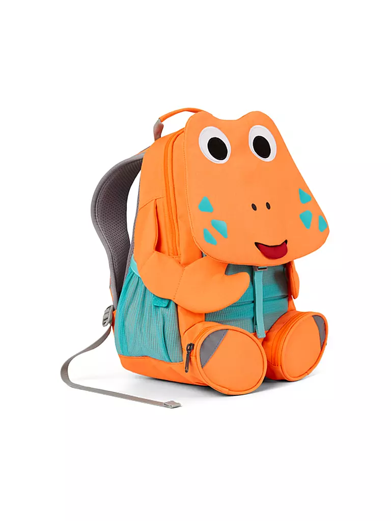 AFFENZAHN | Kinder Rucksack Große Freunde - Krabbe | orange