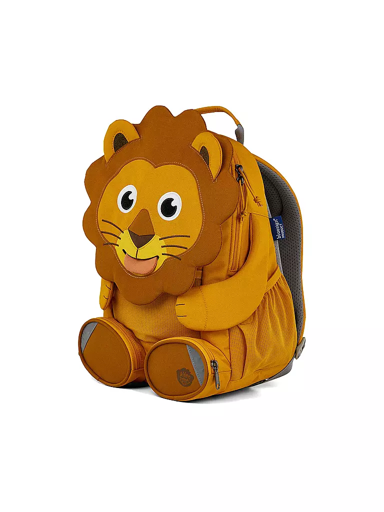 AFFENZAHN | Kinder Rucksack Große Freunde - Löwe | rosa