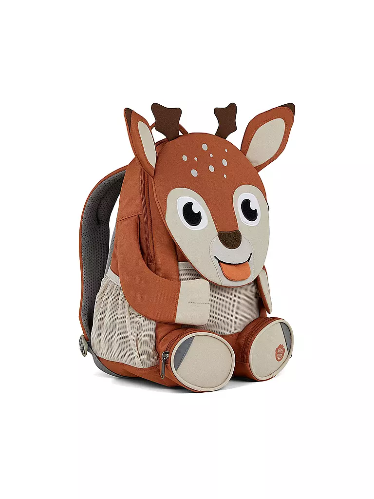 AFFENZAHN | Kinder Rucksack Große Freunde - Reh | braun