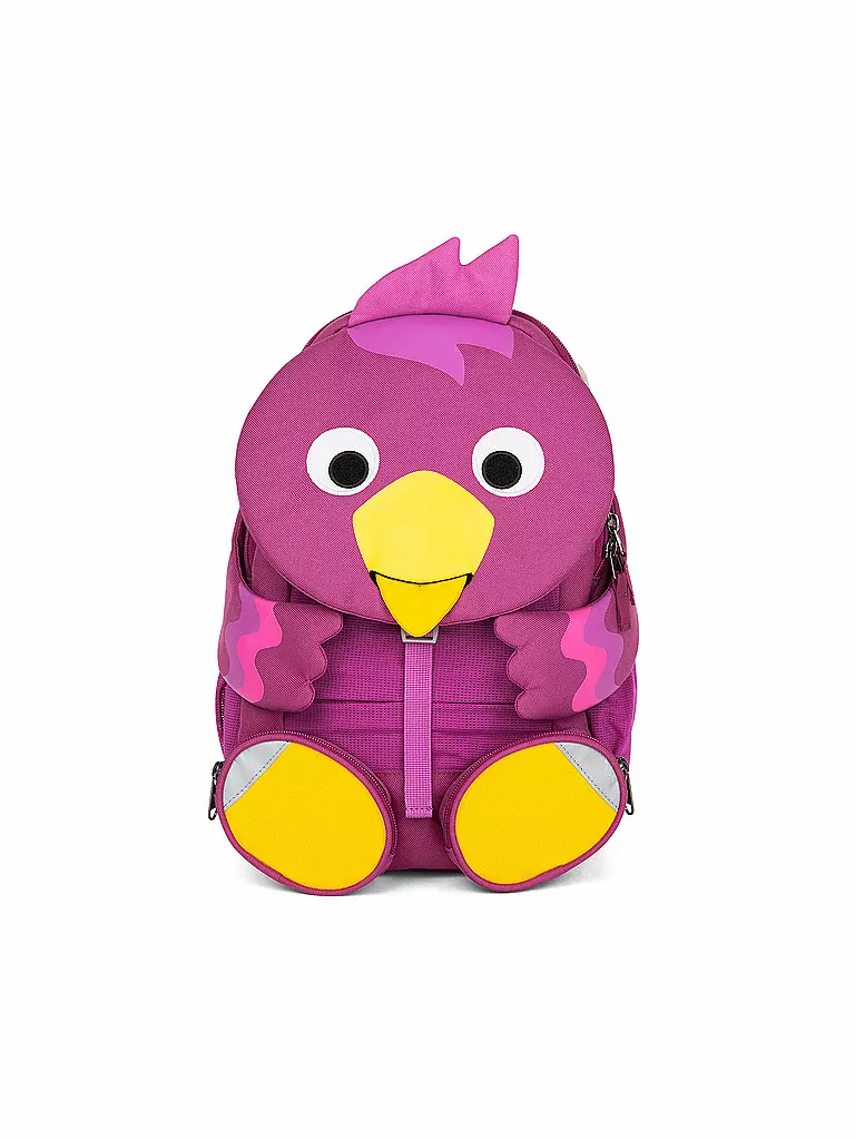 AFFENZAHN | Kinder Rucksack Große Freunde- Viola Vogel | pink