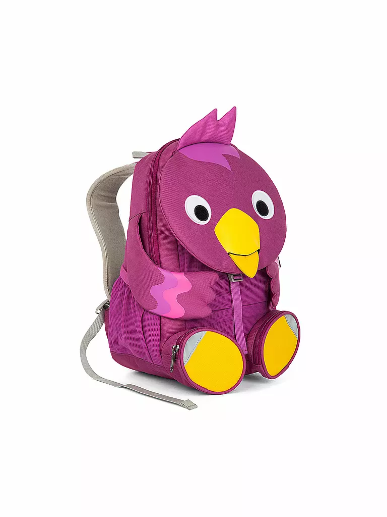 AFFENZAHN | Kinder Rucksack Große Freunde- Viola Vogel | pink