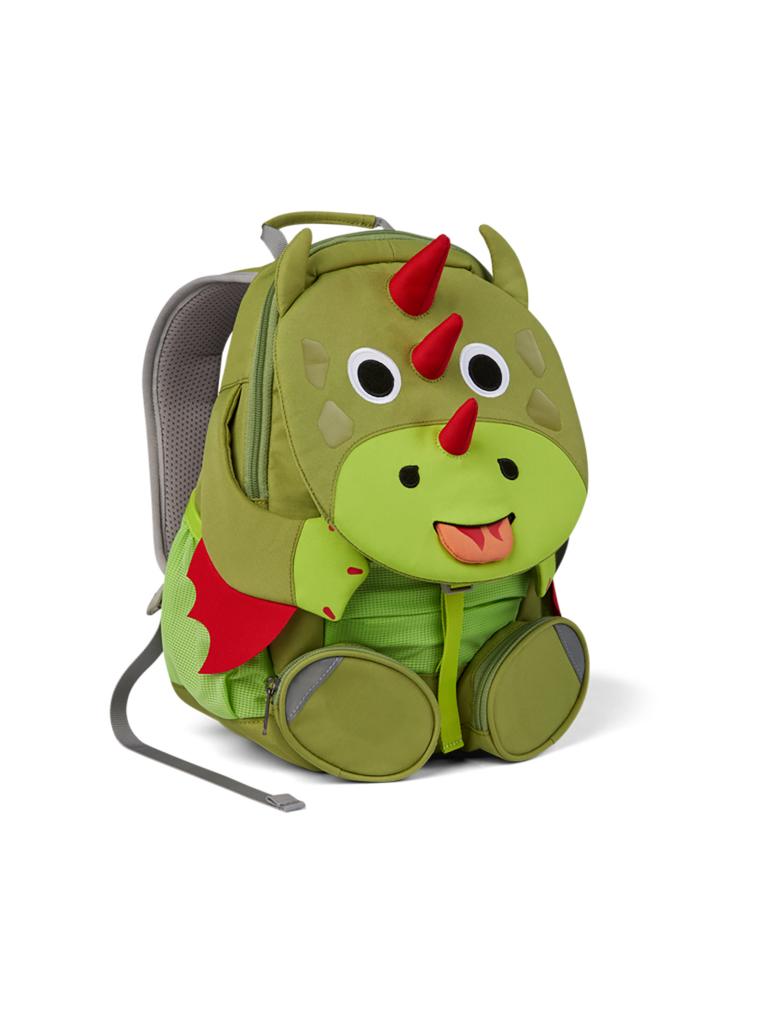 AFFENZAHN | Kinder Rucksack Großer Freund - Drache | grün