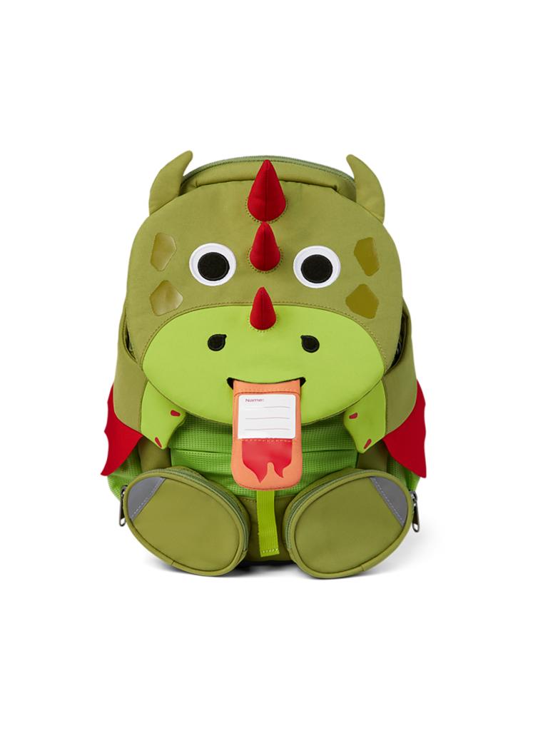 AFFENZAHN | Kinder Rucksack Großer Freund - Drache | grün