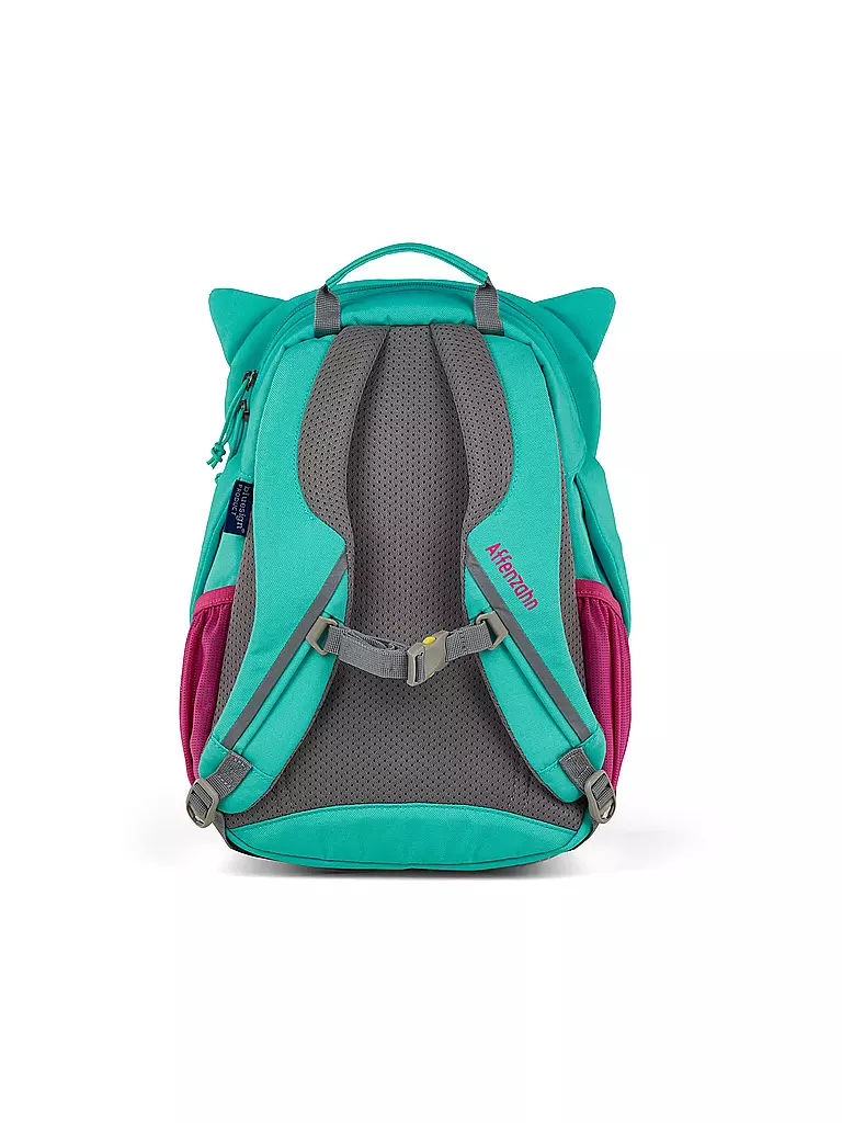 AFFENZAHN | Kinder Rucksack Großer Freund - Eule | blau