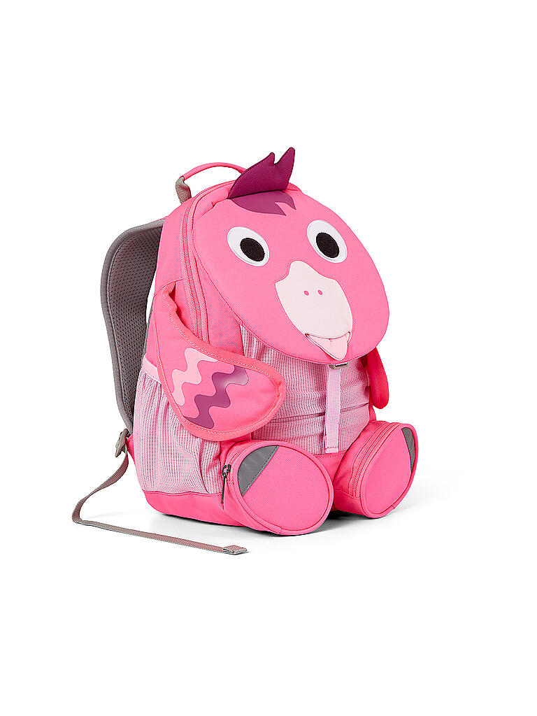 AFFENZAHN | Kinder Rucksack Großer Freund - Flamingo | pink