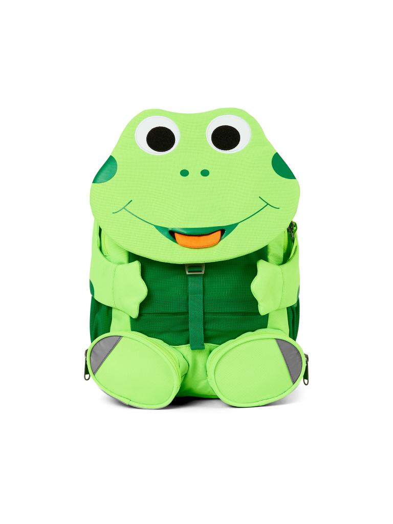 AFFENZAHN | Kinder Rucksack Großer Freund - Frosch | grün