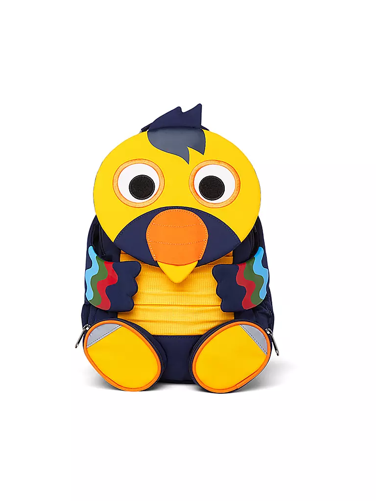 AFFENZAHN | Kinder Rucksack Großer Freund - Toucan | bunt