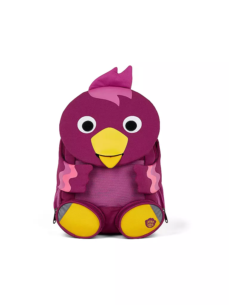 AFFENZAHN | Kinder Rucksack Großer Freund - Vogel | blau