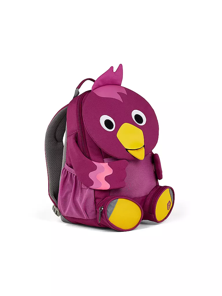 AFFENZAHN | Kinder Rucksack Großer Freund - Vogel | blau