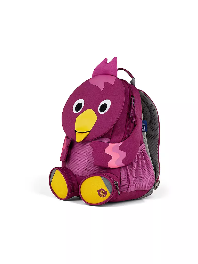 AFFENZAHN | Kinder Rucksack Großer Freund - Vogel | blau