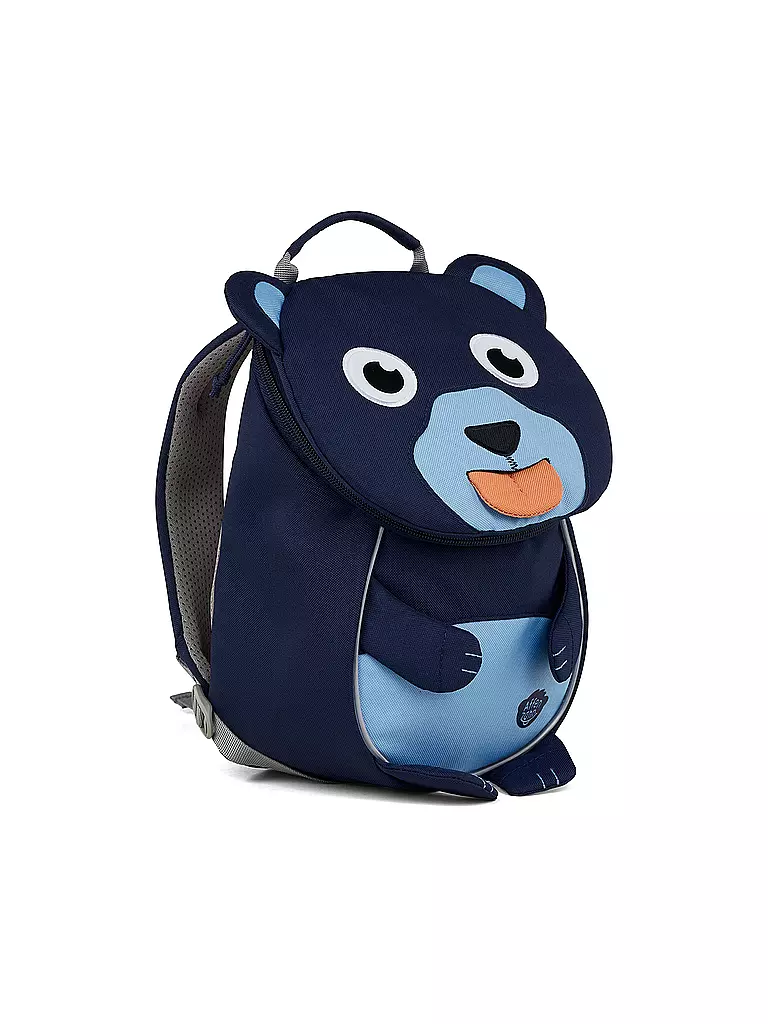 AFFENZAHN | Kinder Rucksack Kleine Freunde - Bär | dunkelblau