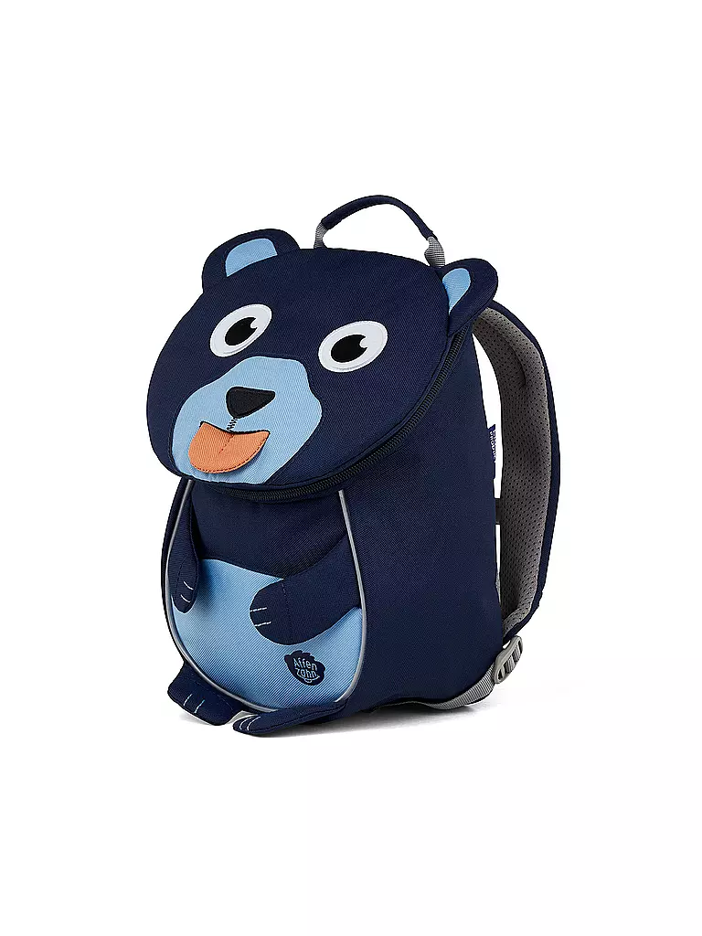 AFFENZAHN | Kinder Rucksack Kleine Freunde - Bär | dunkelblau