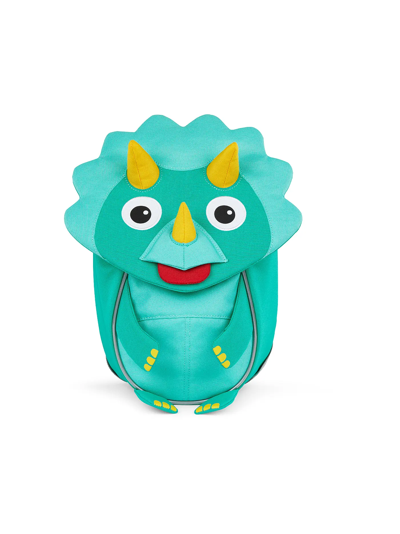 AFFENZAHN | Kinder Rucksack Kleine Freunde - Dinosaurier | türkis