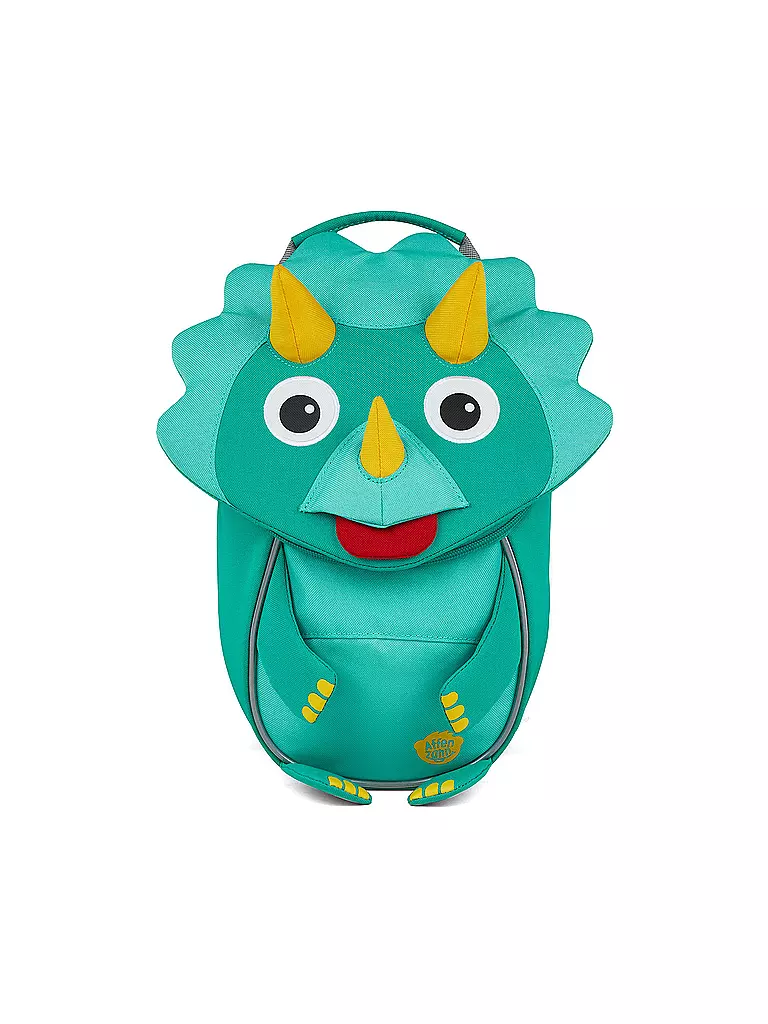 AFFENZAHN | Kinder Rucksack Kleine Freunde - Dinosaurier | türkis