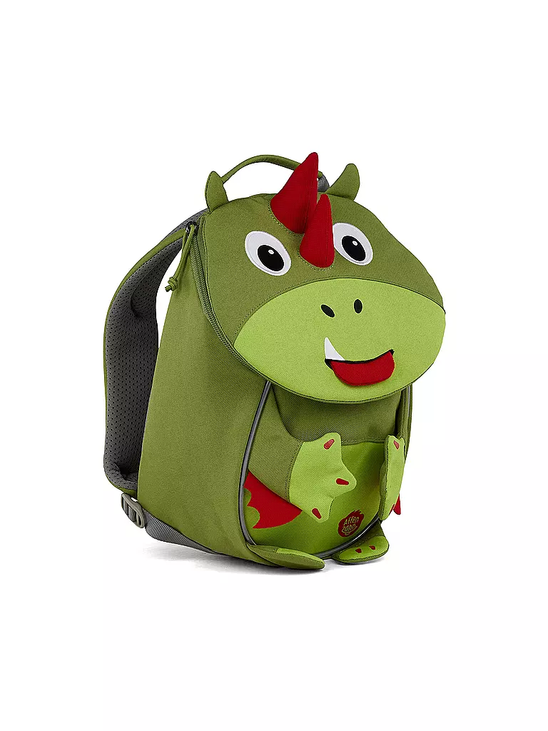 AFFENZAHN | Kinder Rucksack Kleine Freunde - Drache | grün