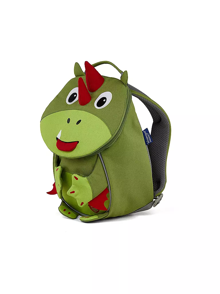 AFFENZAHN | Kinder Rucksack Kleine Freunde - Drache | grün