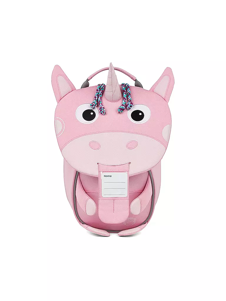 AFFENZAHN | Kinder Rucksack Kleine Freunde - Einhorn | rosa