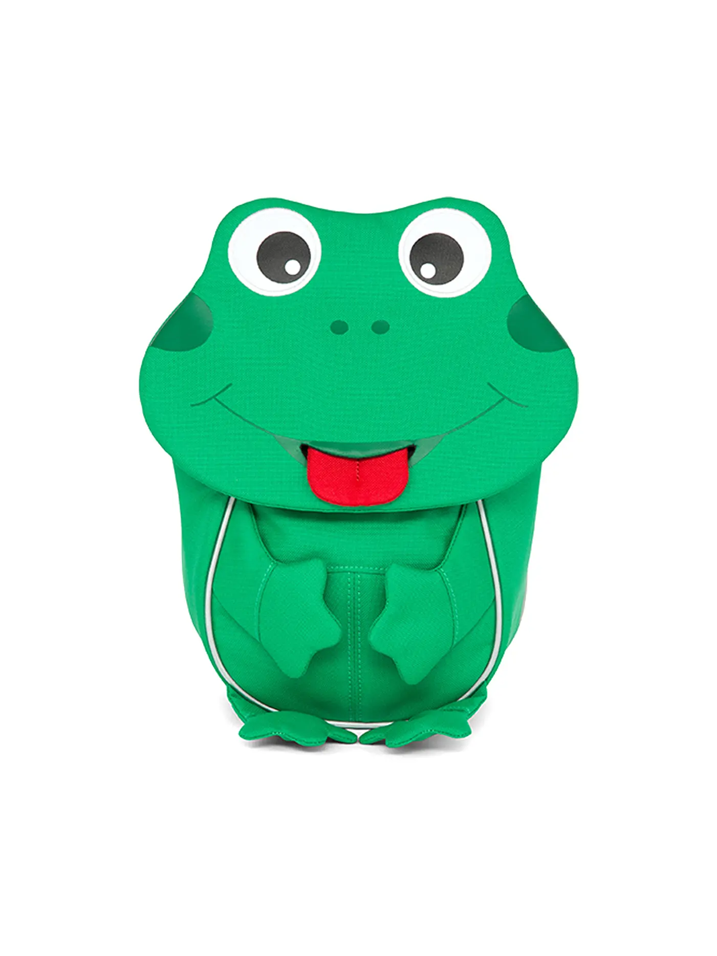 AFFENZAHN | Kinder Rucksack Kleine Freunde - Finn Frosch | grün