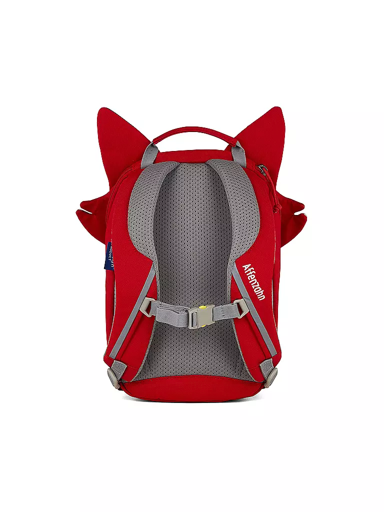 AFFENZAHN | Kinder Rucksack Kleine Freunde - Fuchs | rot