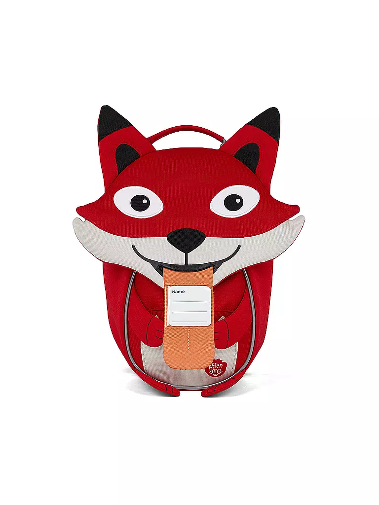 AFFENZAHN | Kinder Rucksack Kleine Freunde - Fuchs | rot