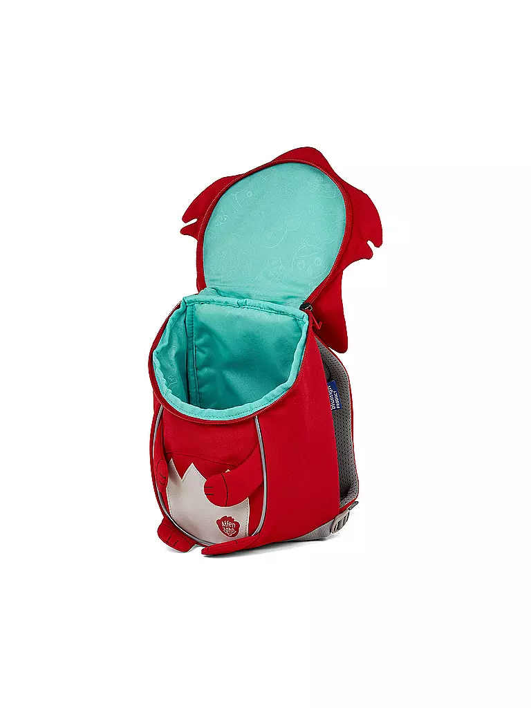 AFFENZAHN | Kinder Rucksack Kleine Freunde - Fuchs | rot