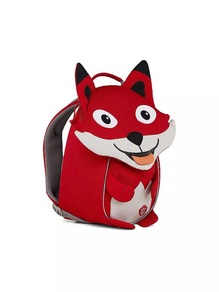 AFFENZAHN | Kinder Rucksack Kleine Freunde - Fuchs | rot
