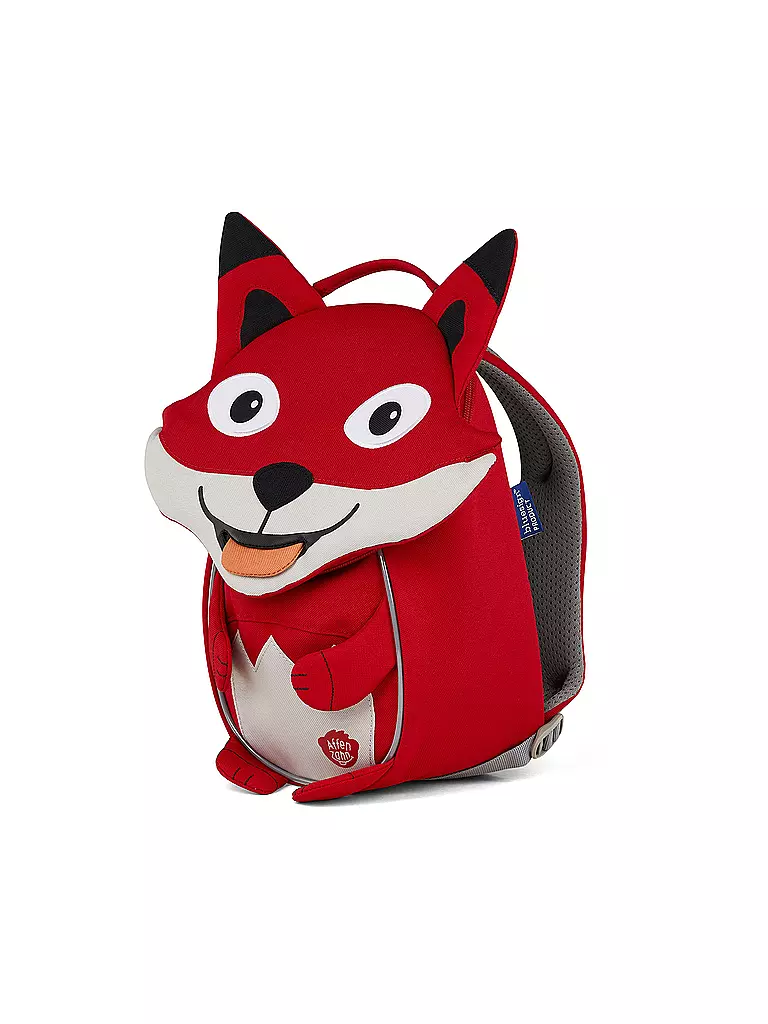 AFFENZAHN | Kinder Rucksack Kleine Freunde - Fuchs | rot