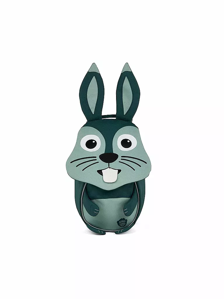AFFENZAHN | Kinder Rucksack Kleine Freunde - Hase | grau