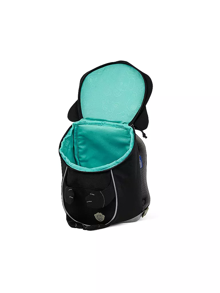 AFFENZAHN | Kinder Rucksack Kleine Freunde - Panther | grün
