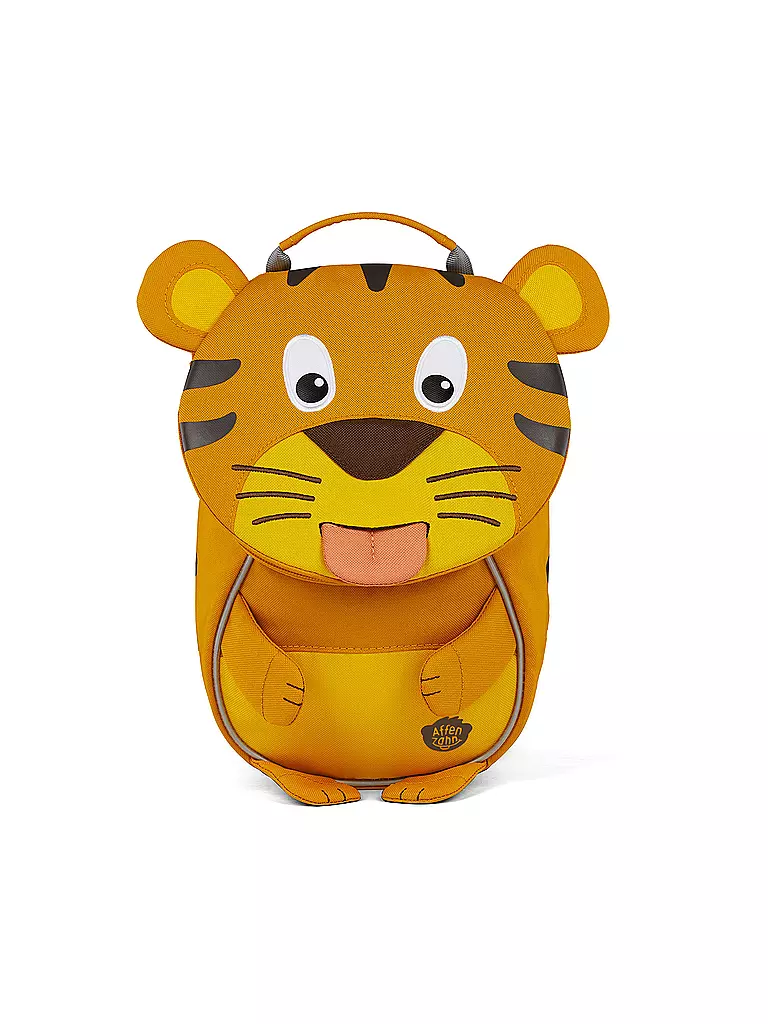 AFFENZAHN | Kinder Rucksack Kleine Freunde - Tiger | gelb