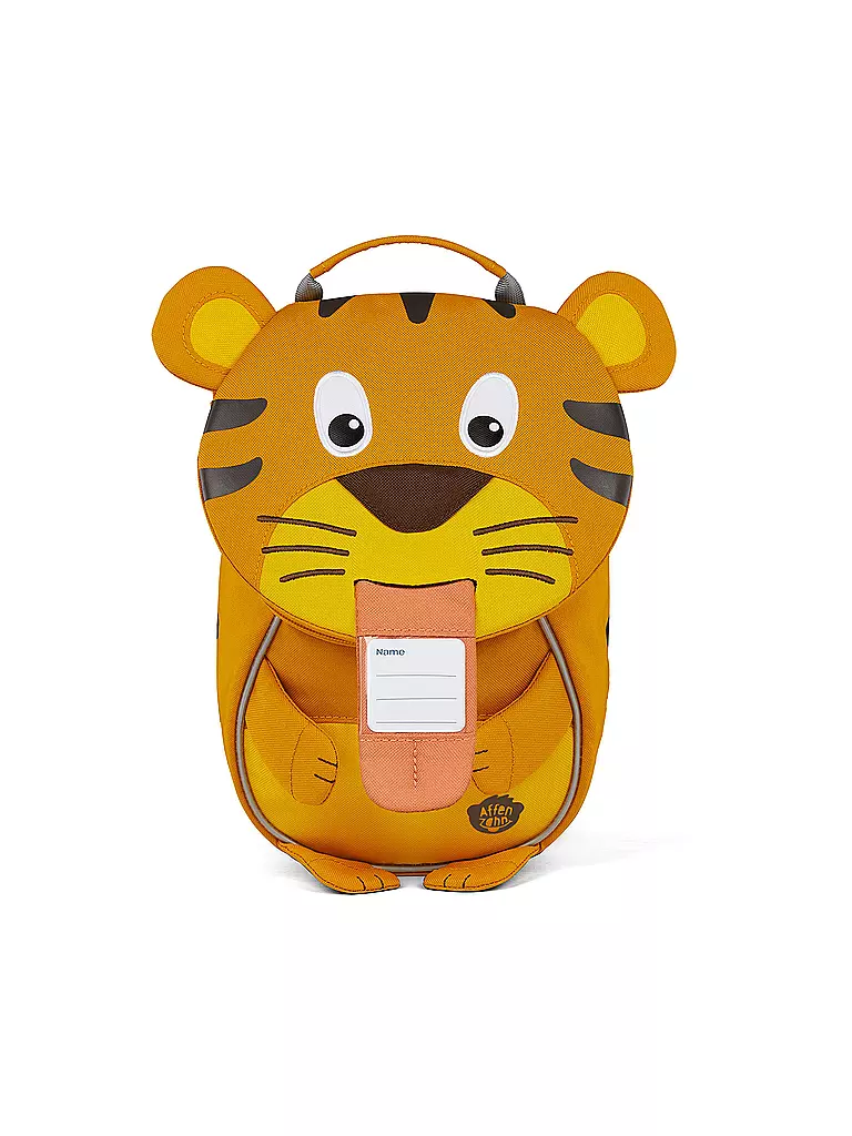 AFFENZAHN | Kinder Rucksack Kleine Freunde - Tiger | gelb