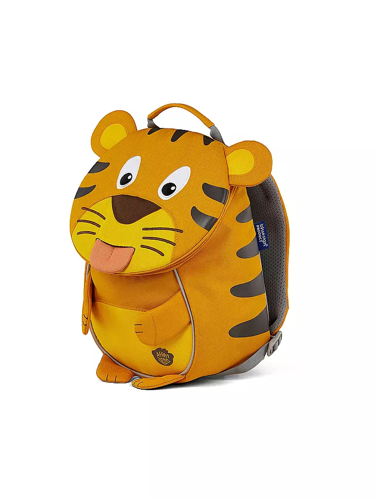 AFFENZAHN | Kinder Rucksack Kleine Freunde - Tiger | gelb