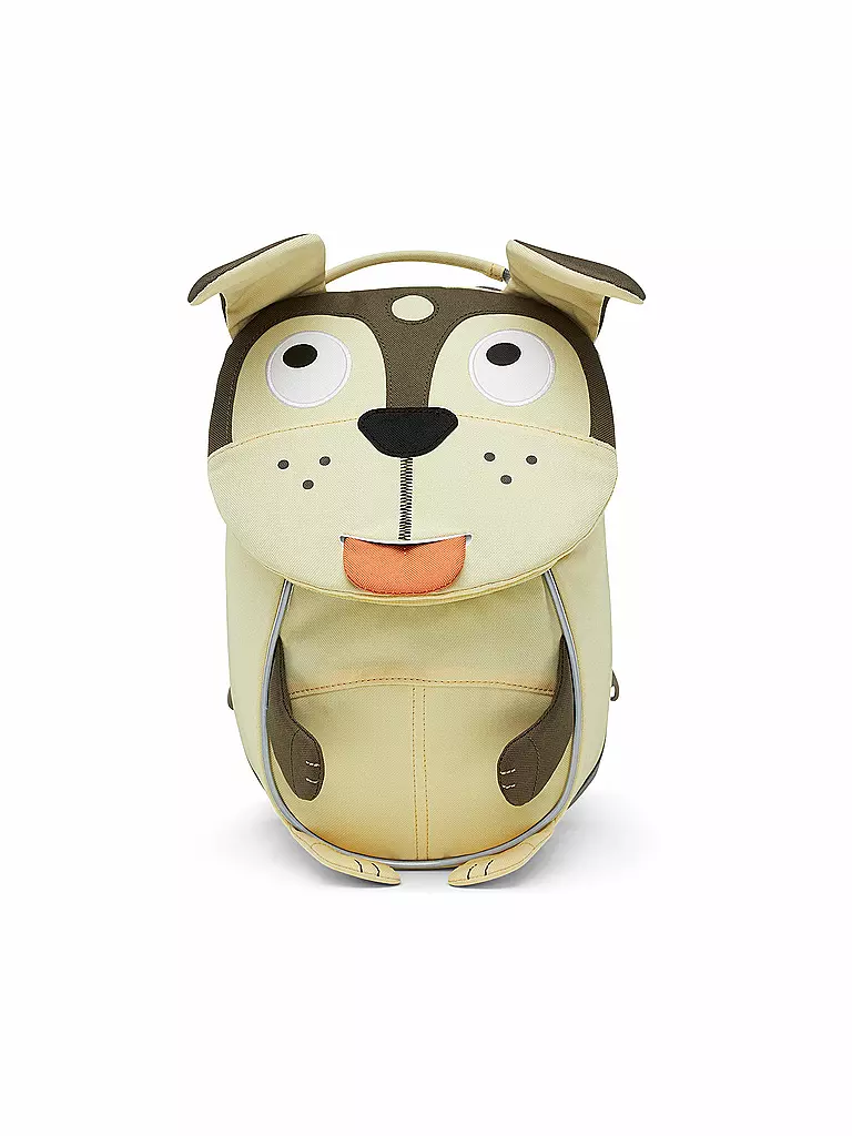 AFFENZAHN | Kinder Rucksack Kleine Freunde - Tonie Hund | braun