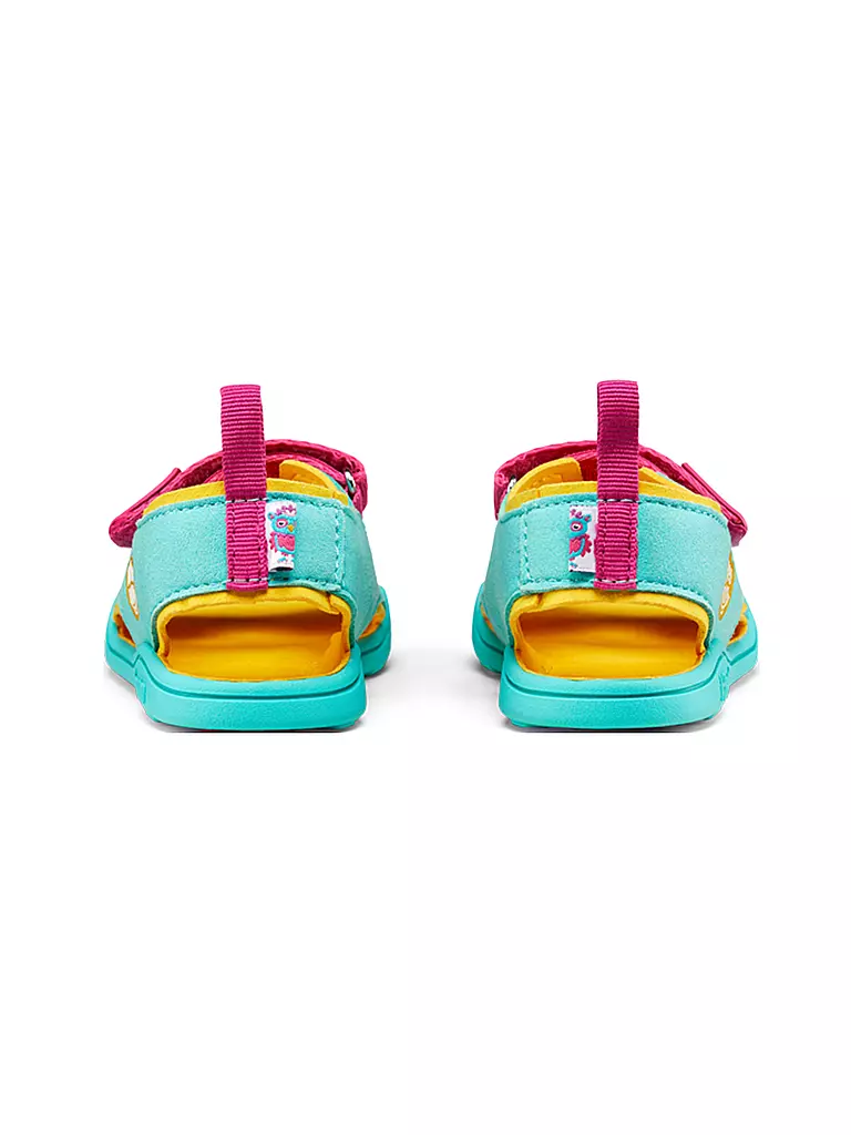 AFFENZAHN | Kinder Sandalen AIRY Eule | grün