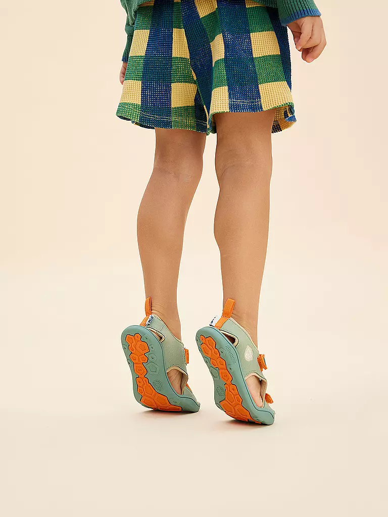AFFENZAHN | Kinder Sandalen AIRY Hase | dunkelblau