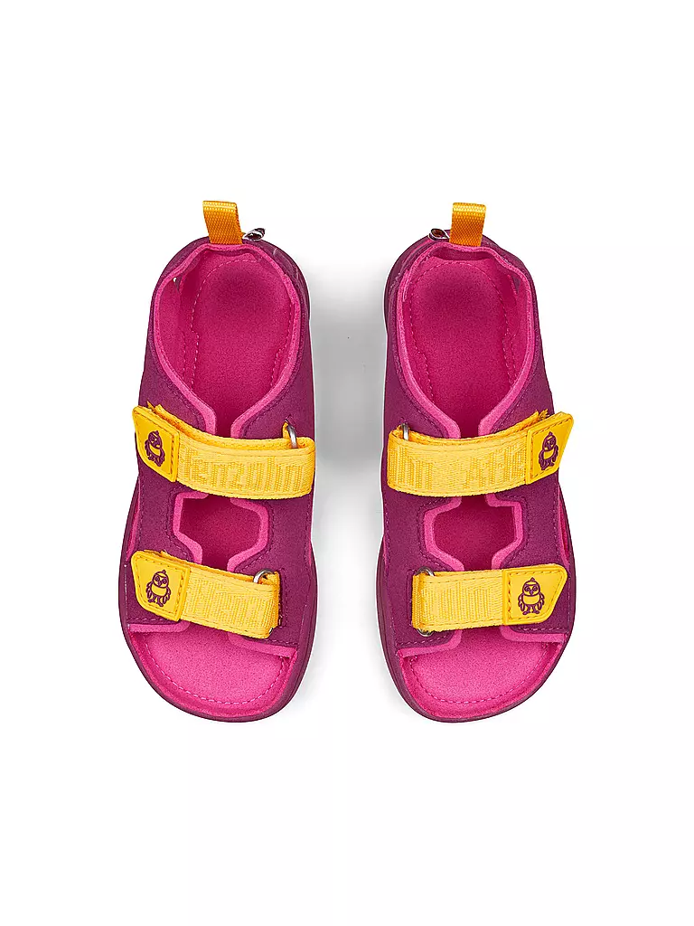 AFFENZAHN | Kinder Sandalen AIRY Vogel | grün