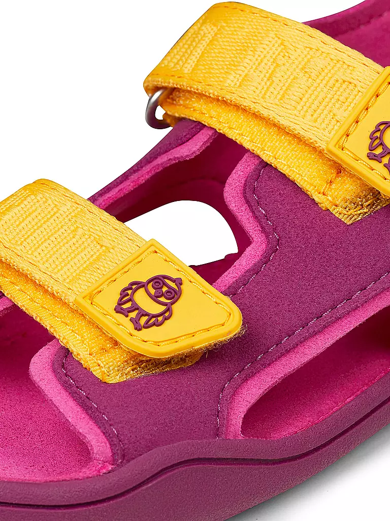 AFFENZAHN | Kinder Sandalen AIRY Vogel | grün