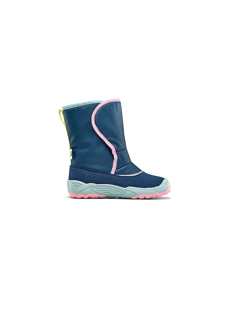 AFFENZAHN | Kinder Stiefel VEGAN FREEZY | dunkelblau