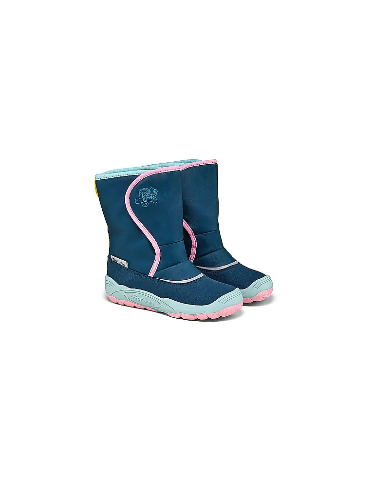 AFFENZAHN | Kinder Stiefel VEGAN FREEZY | dunkelblau