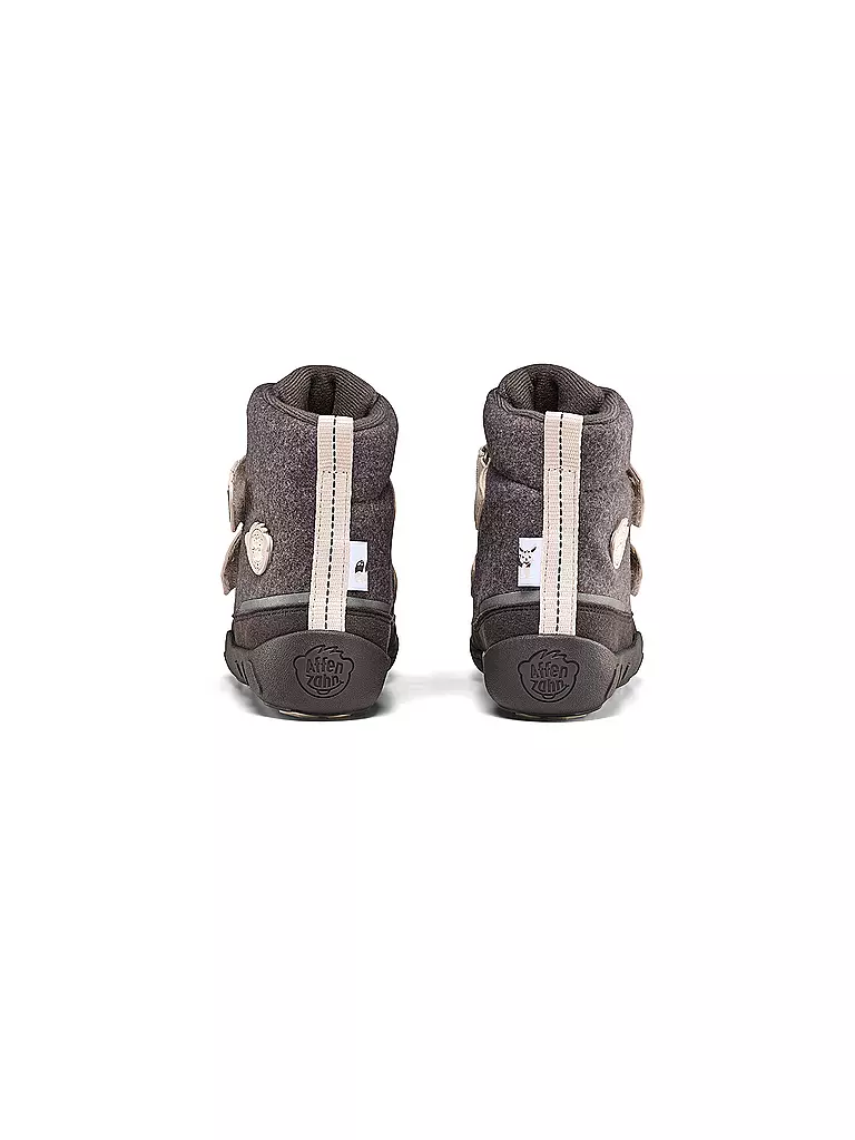 AFFENZAHN | Kinder Stiefel WOLLE COMFY Nashorn | blau