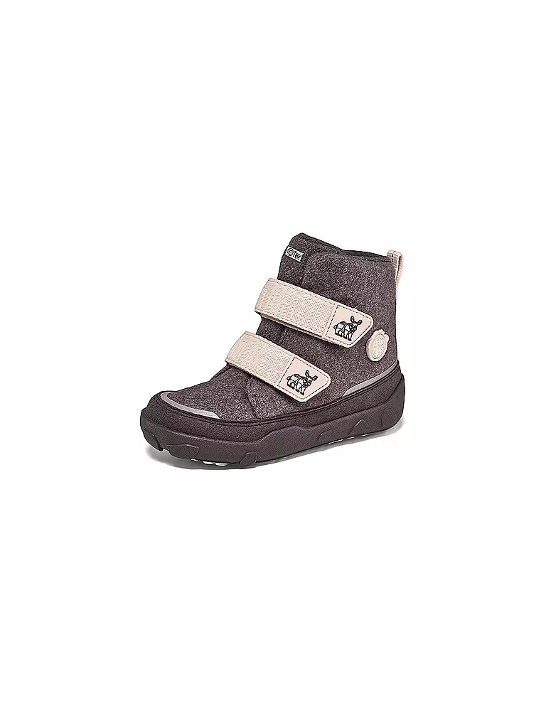 AFFENZAHN | Kinder Stiefel WOLLE COMFY Nashorn | blau